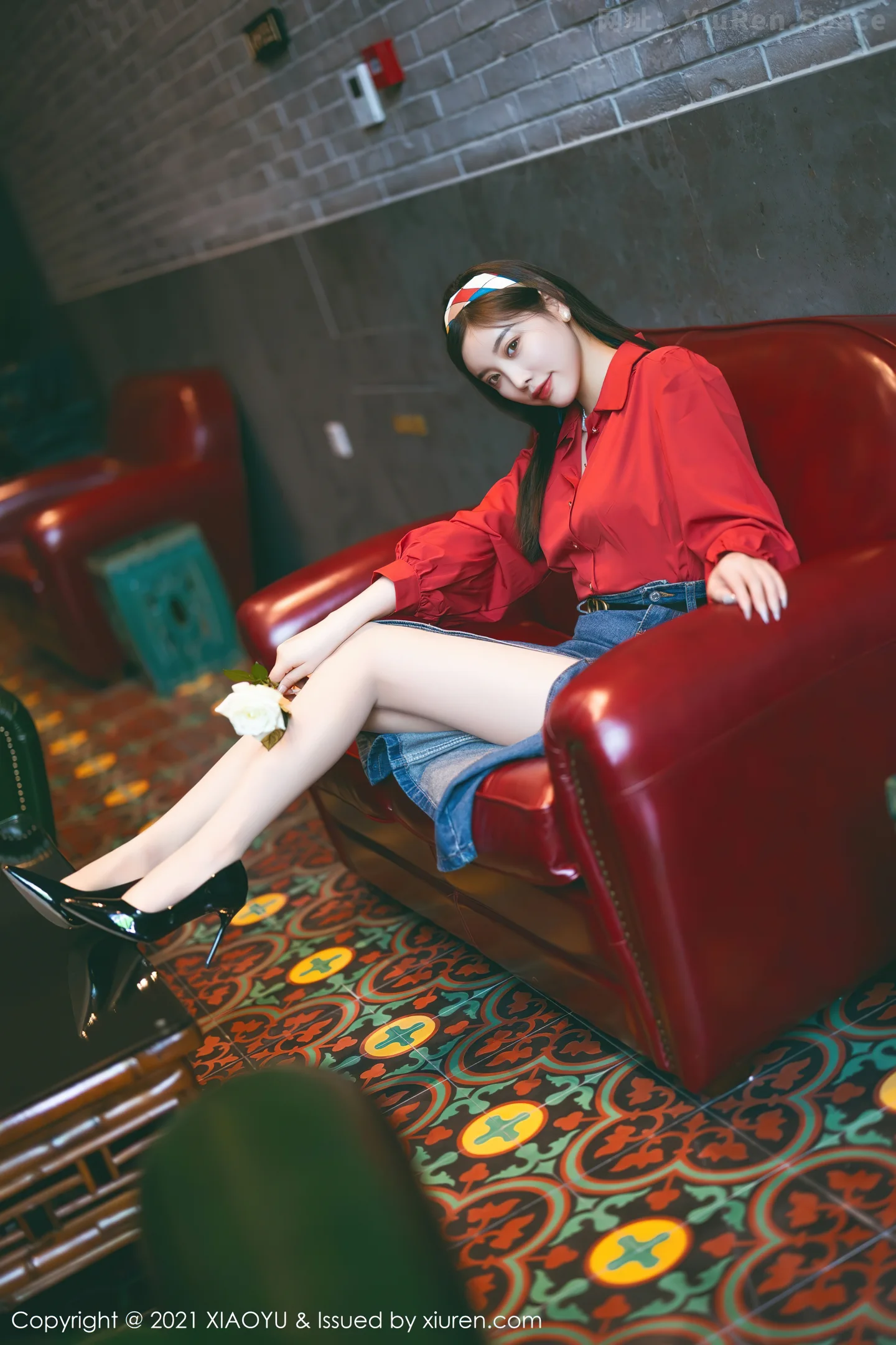 杨晨晨Yome牛仔休闲写真3